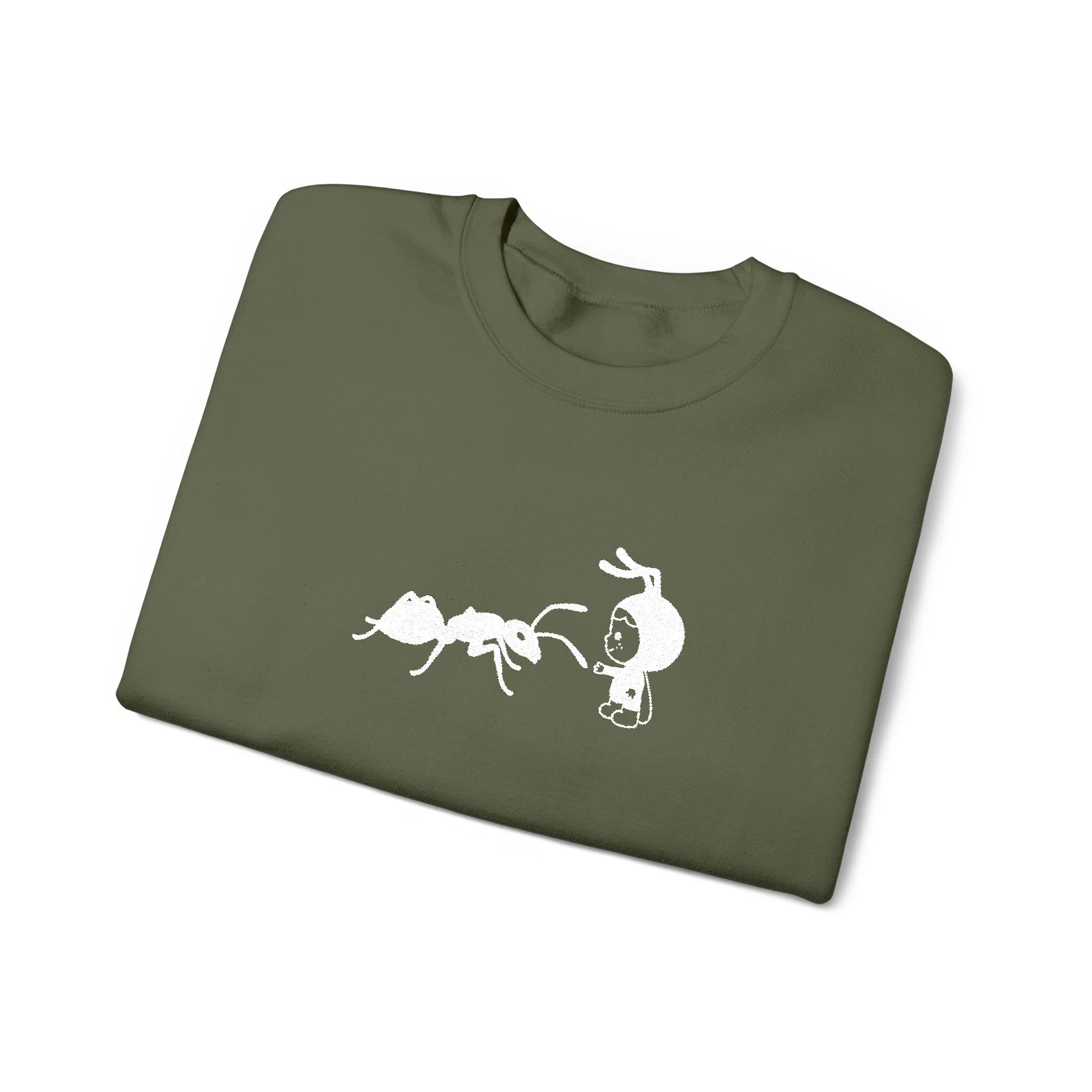 Ant Friend Classic Sweatshirt (Embroidered) - Image 23