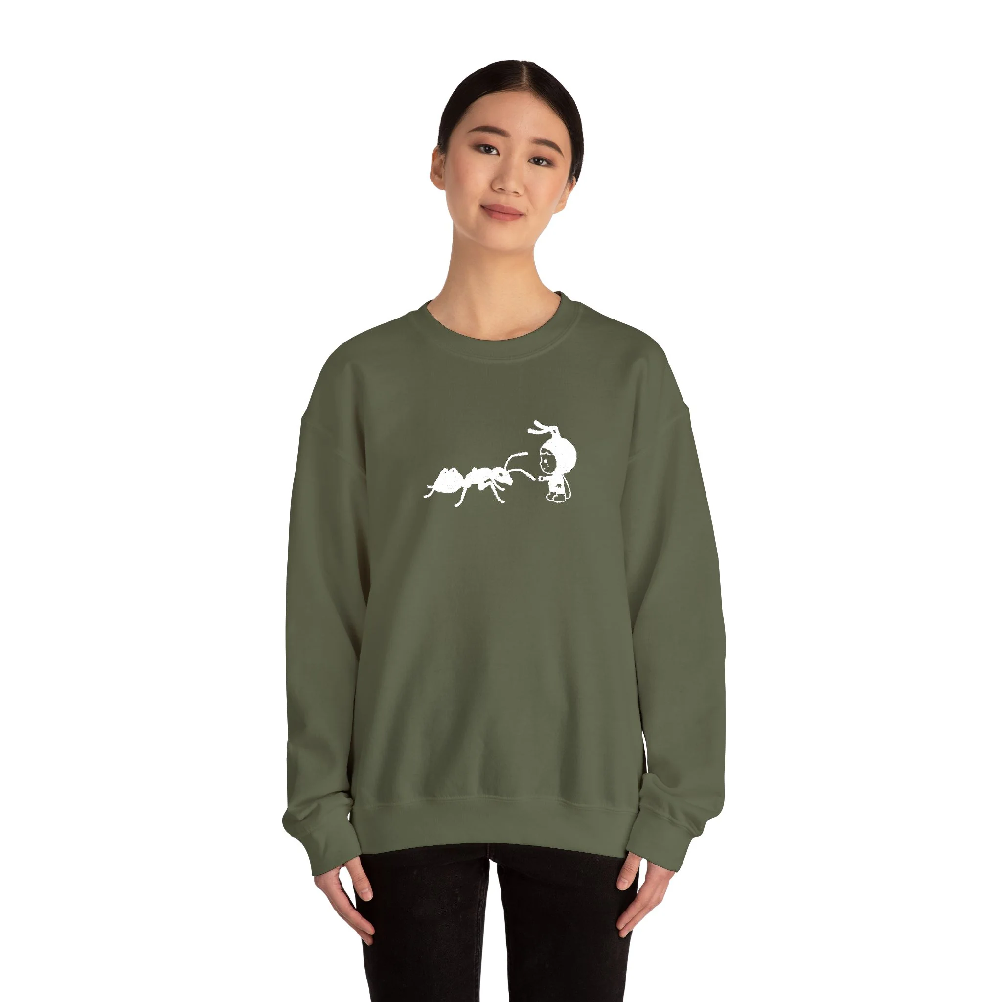 Ant Friend Classic Sweatshirt (Embroidered) - Image 24
