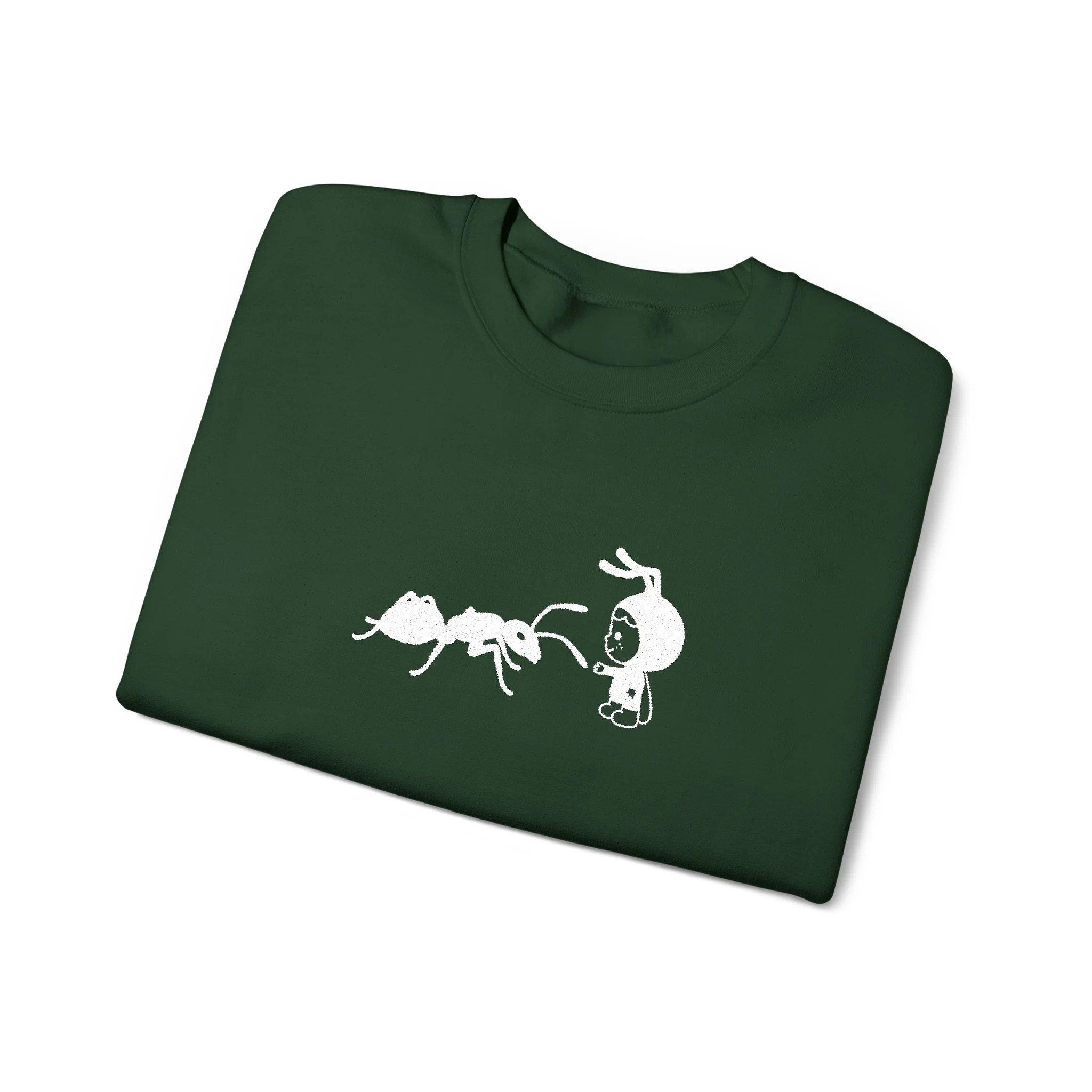 Ant Friend Classic Sweatshirt (Embroidered) - Image 3