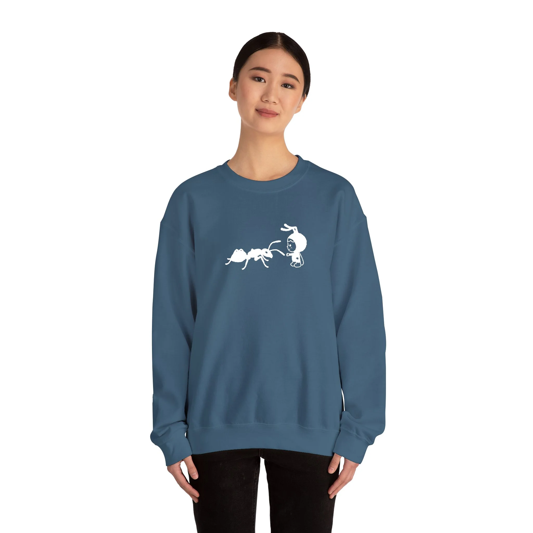 Ant Friend Classic Sweatshirt (Embroidered) - Image 34