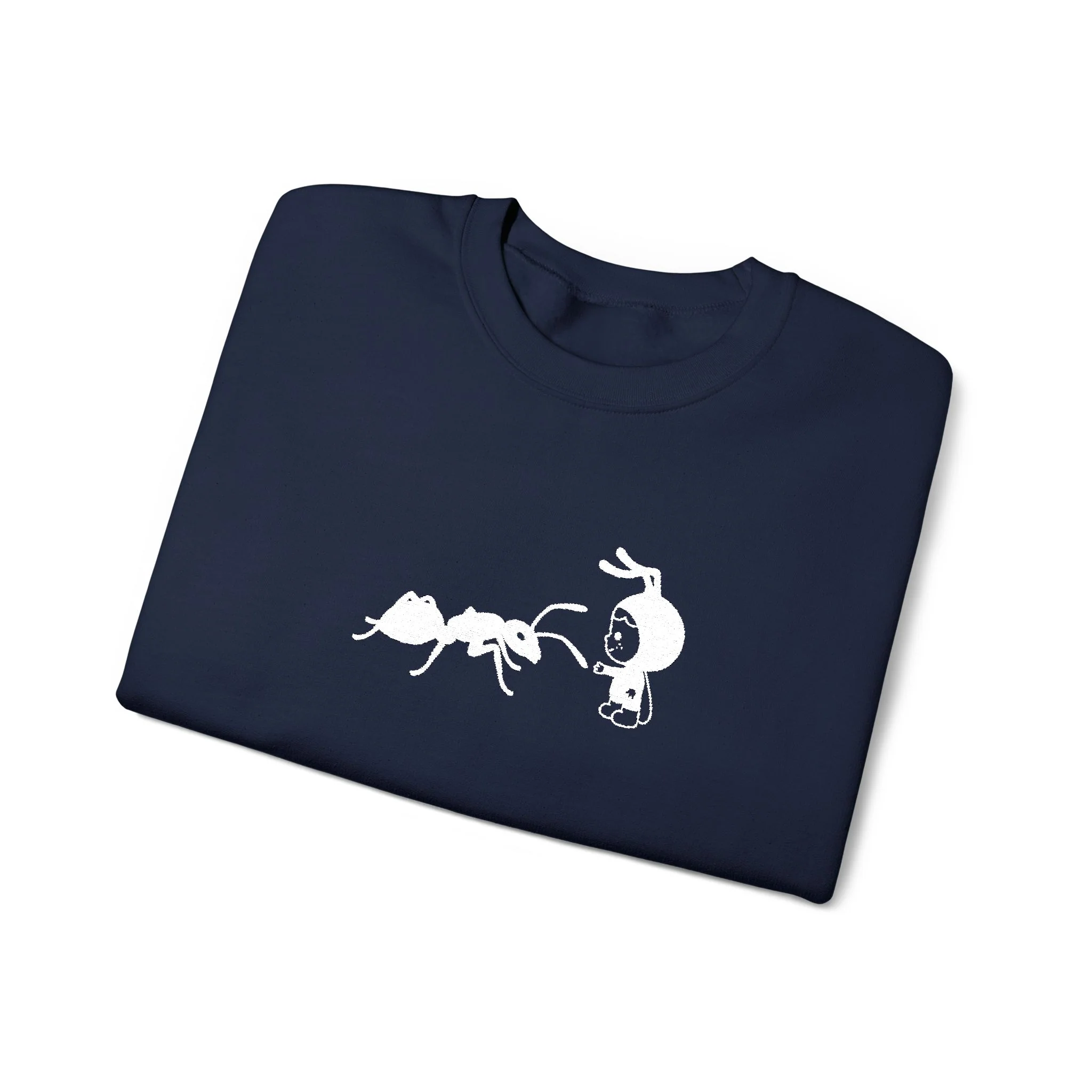 Ant Friend Classic Sweatshirt (Embroidered) - Image 36