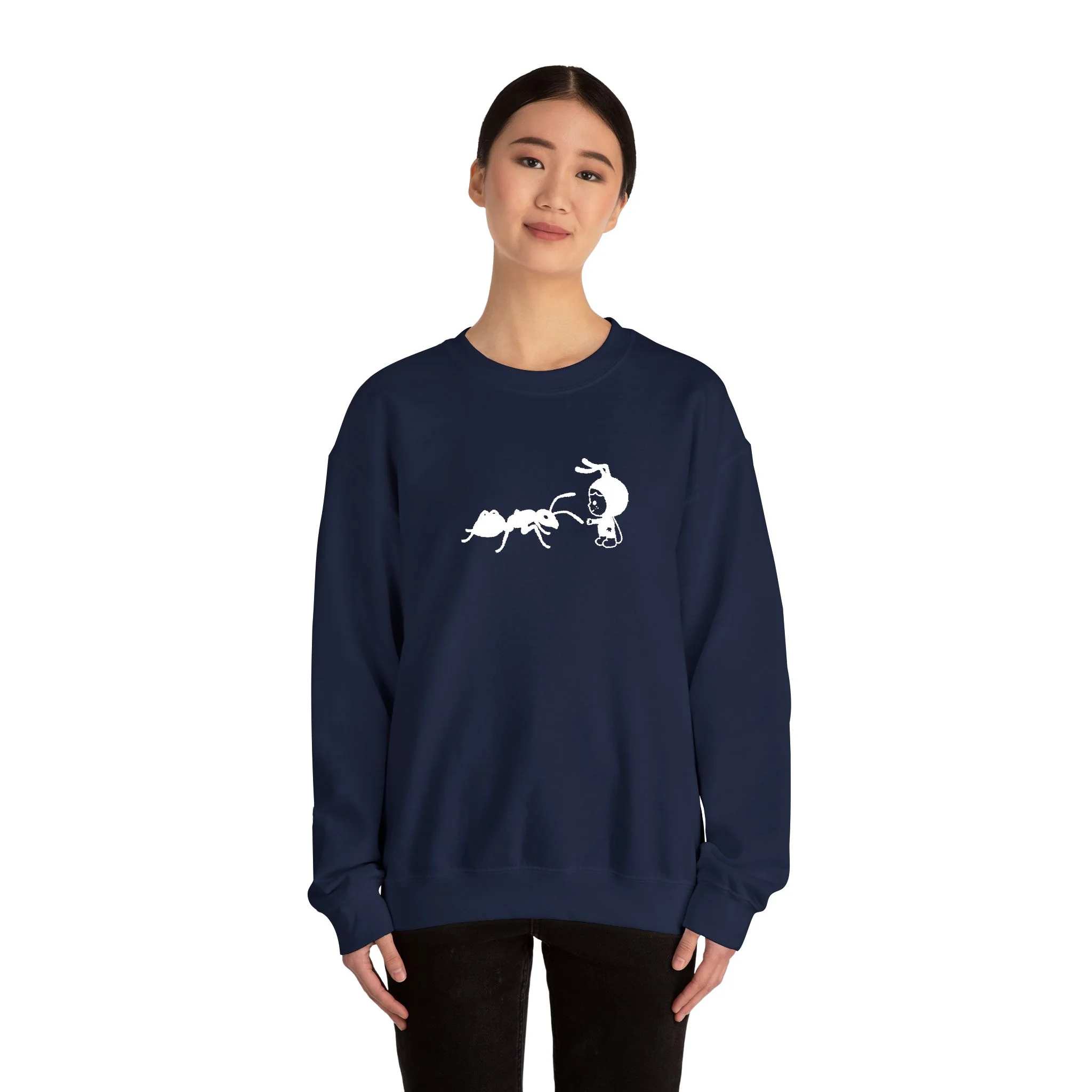 Ant Friend Classic Sweatshirt (Embroidered) - Image 37
