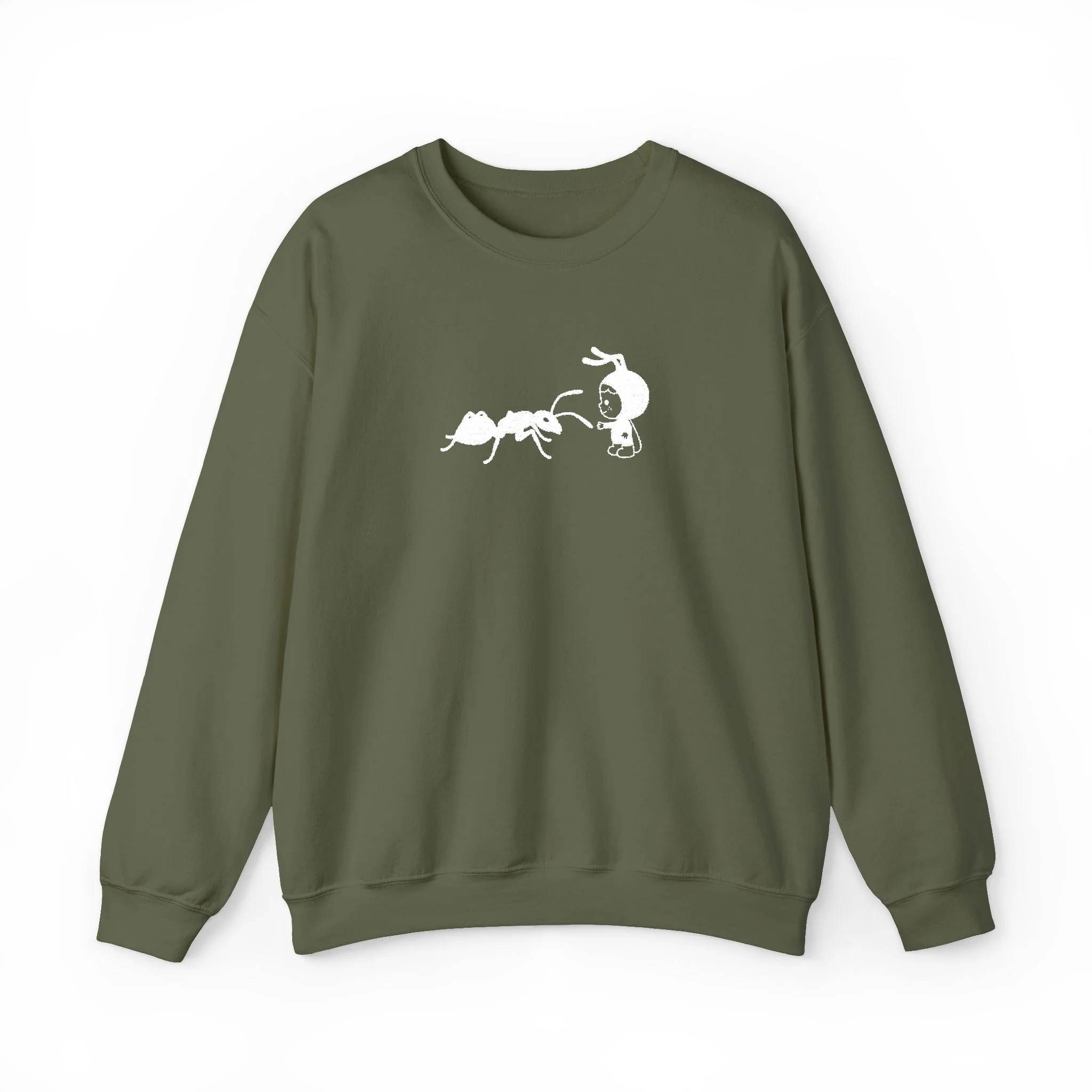 Ant Friend Classic Sweatshirt (Embroidered) - Image 5
