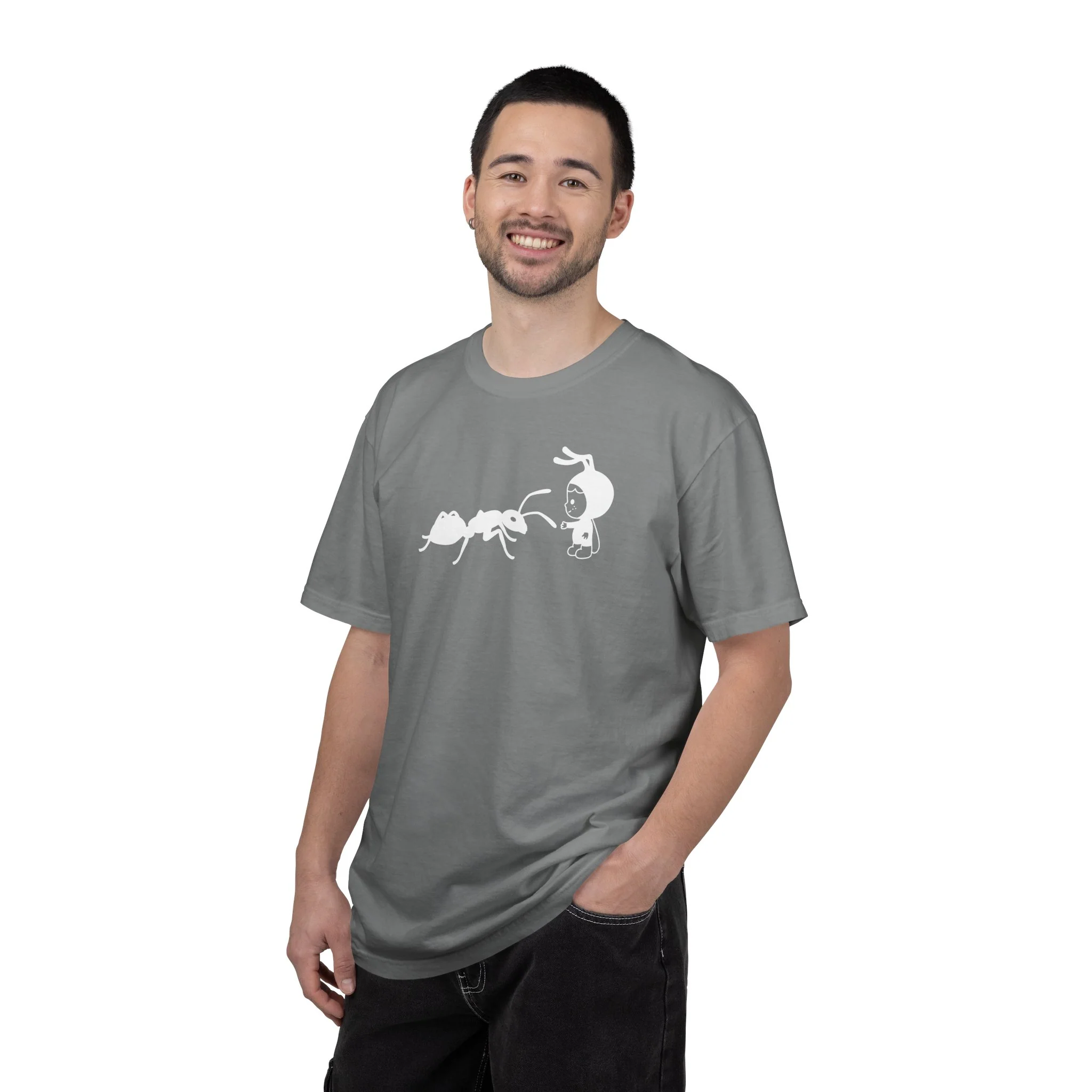 Ant Friend White T-Shirt - Image 13